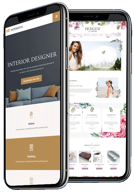 Homepage Webdesign